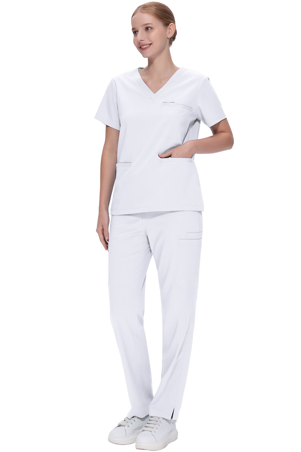 Komplet medyczny damski Prescribe kolor White